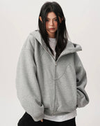 Oversized Zip Hoodie