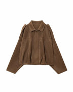 Trending Suede Cropped Jacket
