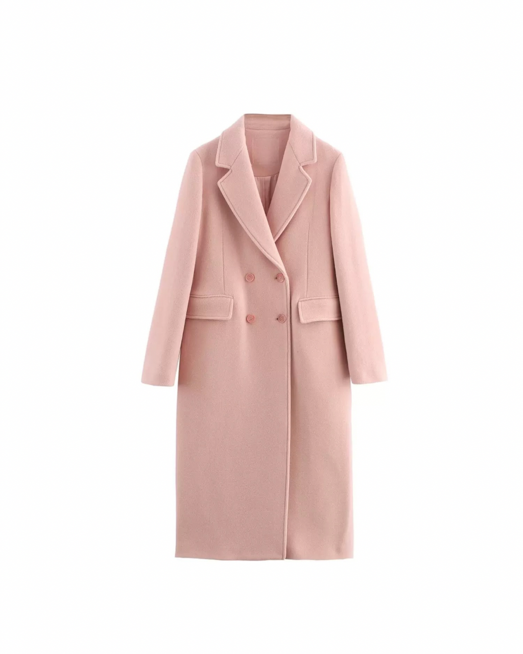 Wine Burgundy Classic Coat (Өмсгөл томтой)
