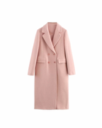Wine Burgundy Classic Coat (Өмсгөл томтой)