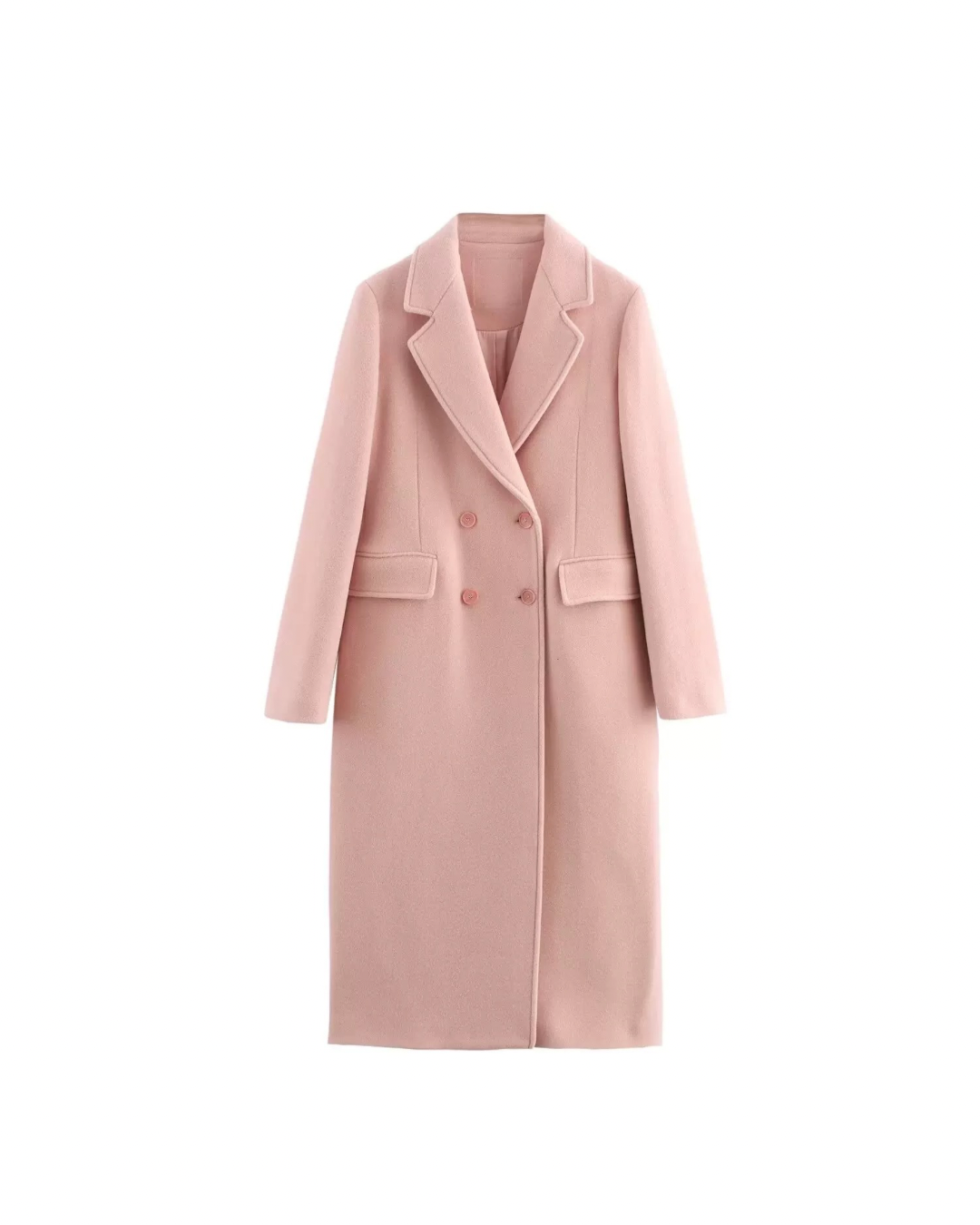 Wine Burgundy Classic Coat (Өмсгөл томтой)