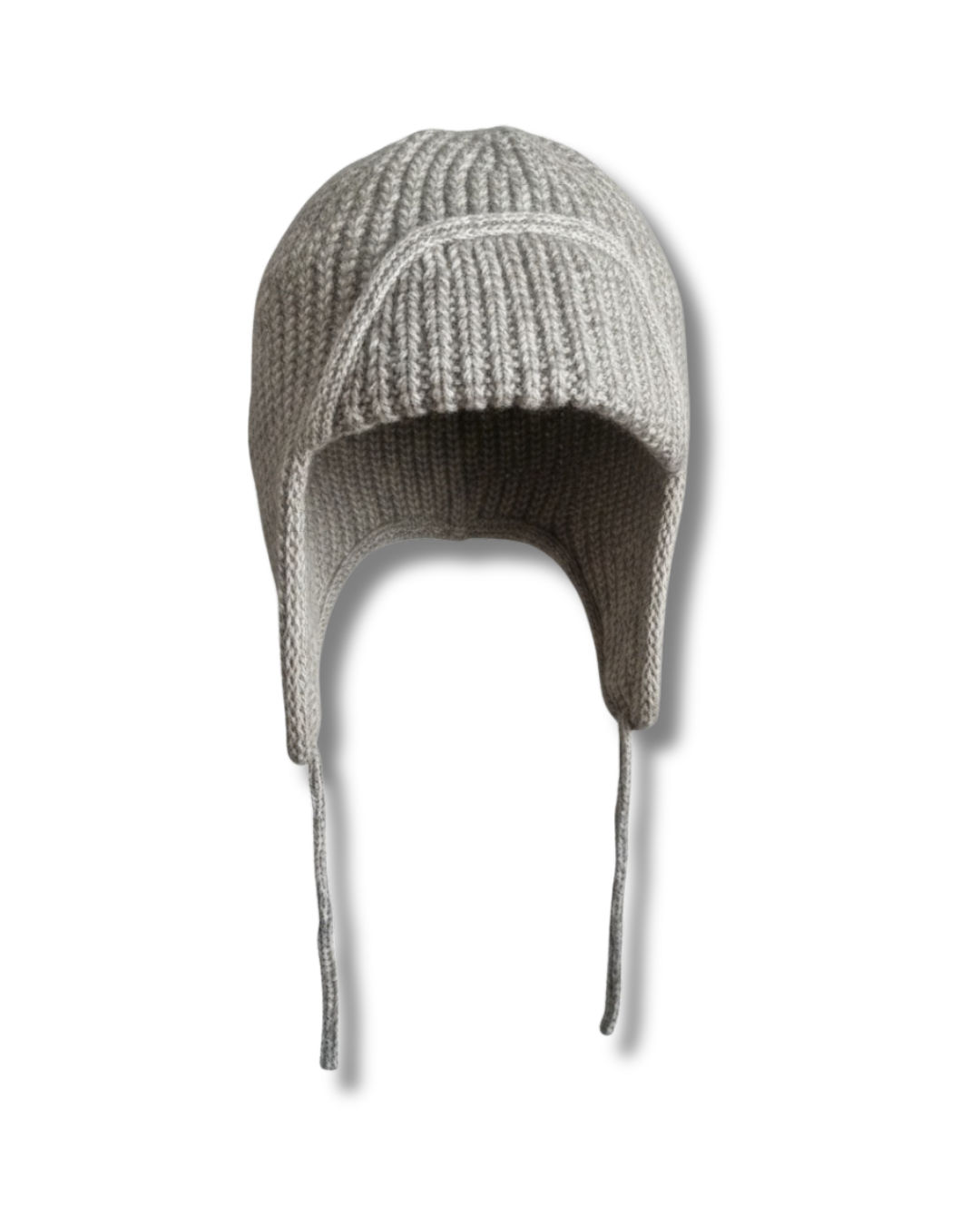 Knit Earflap Beanie (чихтэй сүлжмэл малгай)