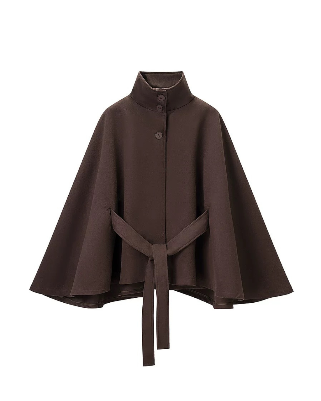 Trending Belted Cape Jacket