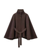 Trending Belted Cape Jacket
