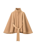 Trending Belted Cape Jacket