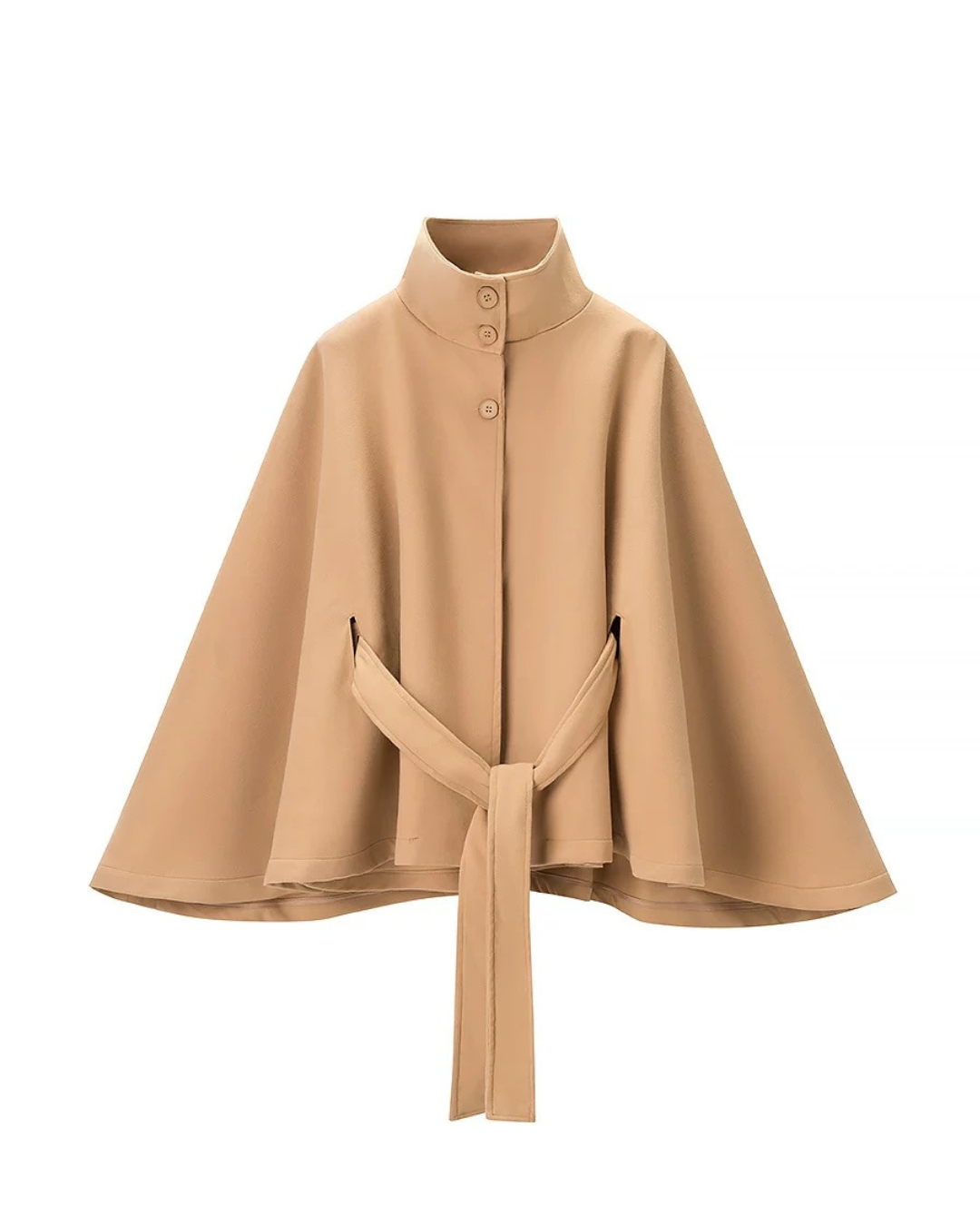 Trending Belted Cape Jacket