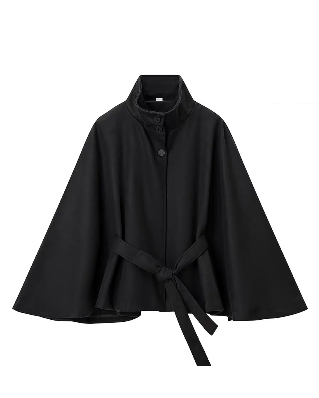 Trending Belted Cape Jacket