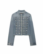 ✨ Napoleon Denim Jacket + Short