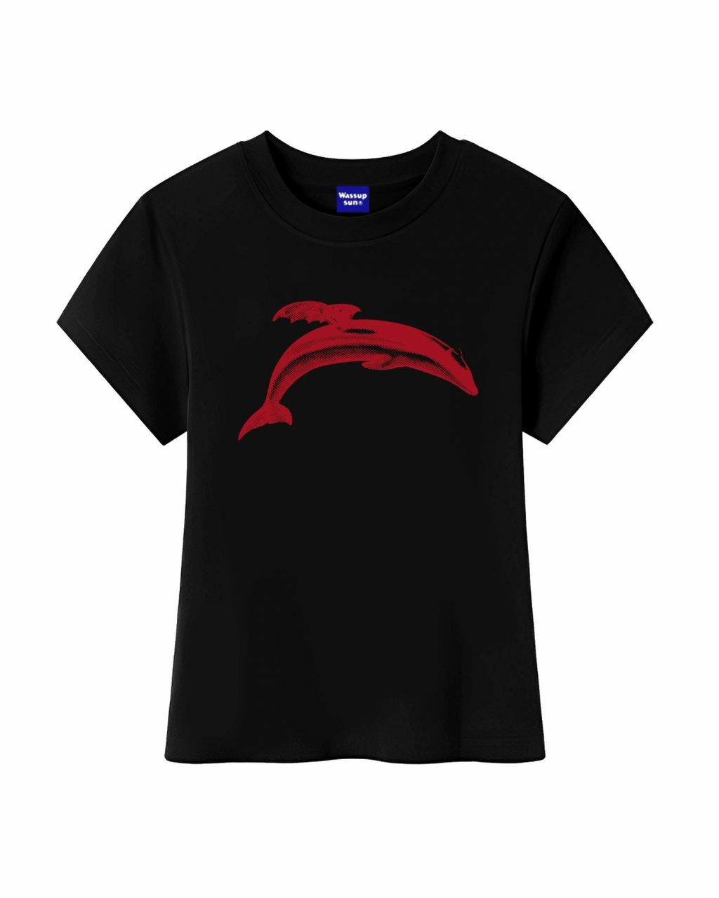 Red Dolphin Slim T-Shirt