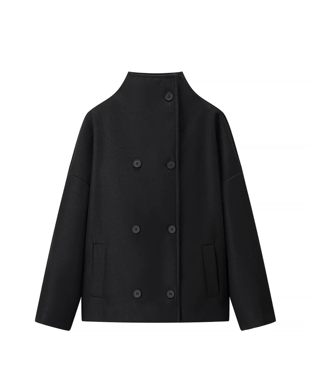 Minimal High-Neck Jacket
