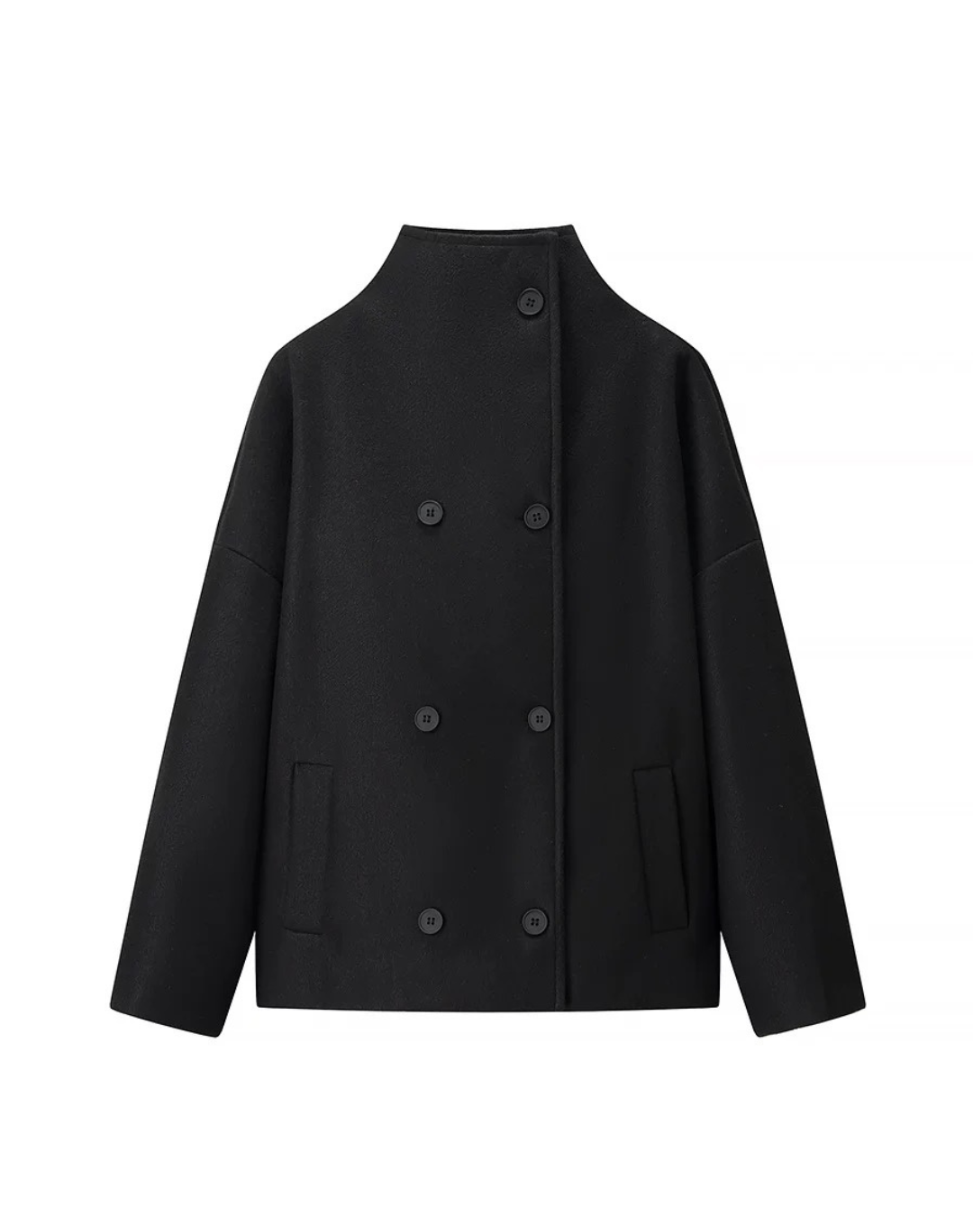 Minimal High-Neck Jacket
