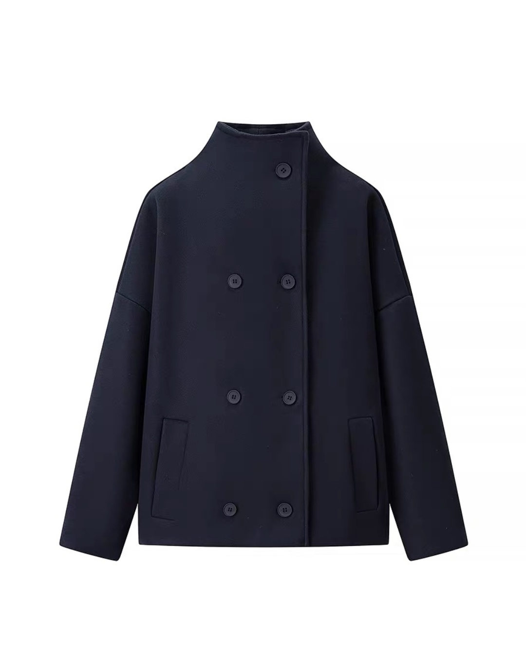 Minimal High-Neck Jacket
