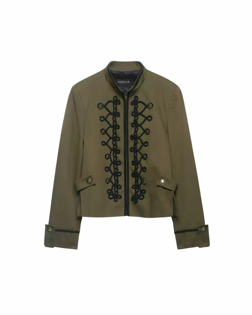 Military Napoleon Jacket 🖤🫒💙
