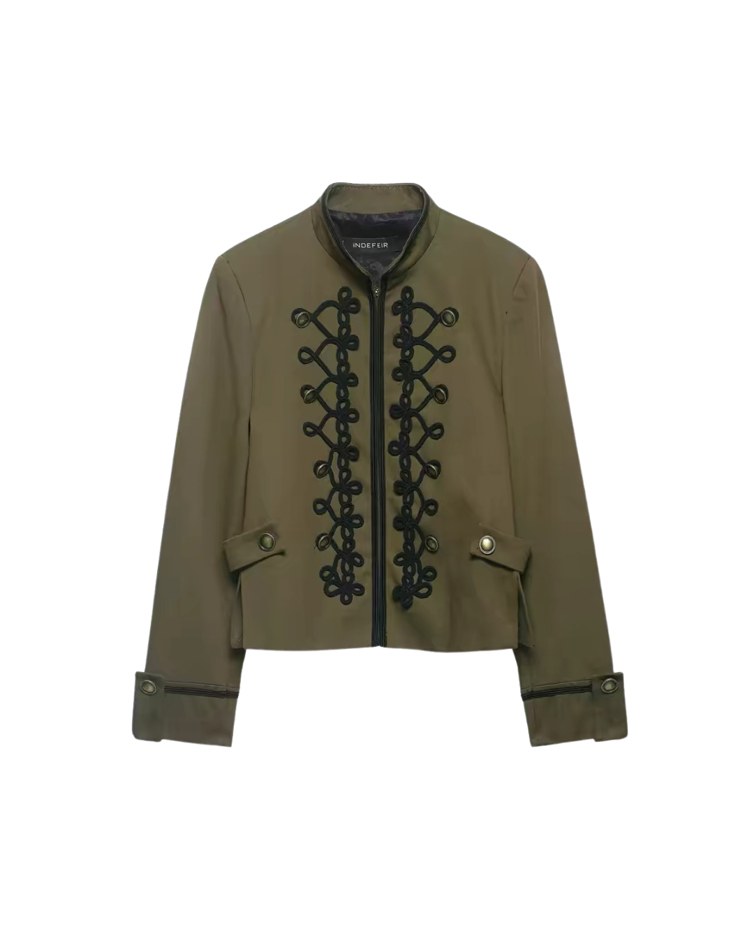 Military Napoleon Jacket 🖤🫒💙