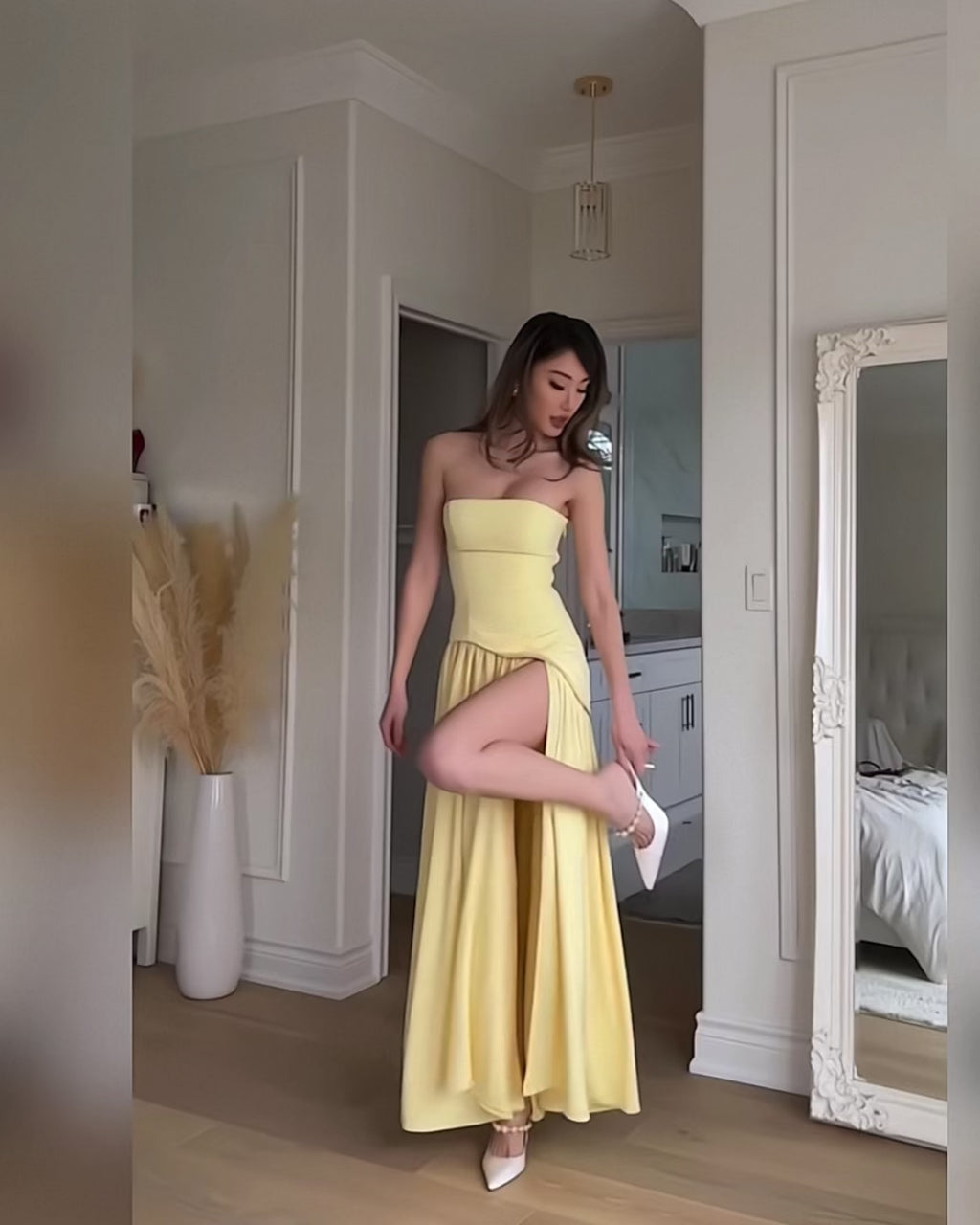 Golden Muse Dress