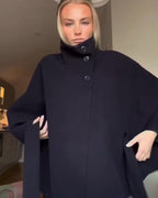 Trending Belted Cape Jacket